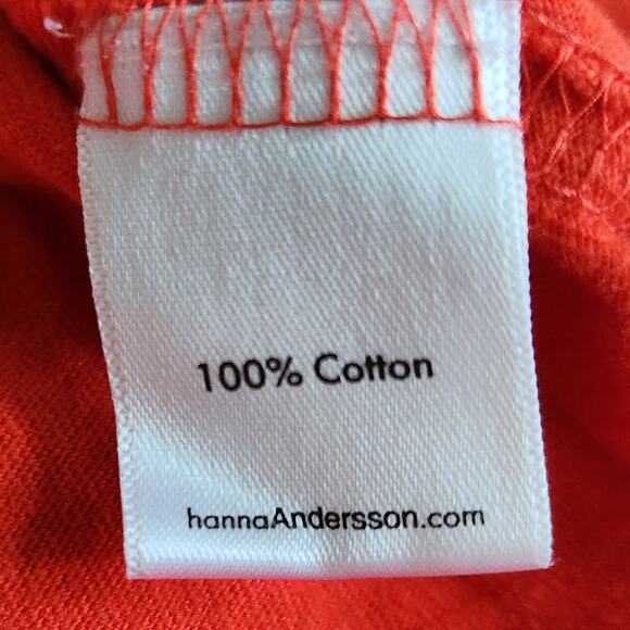 Hanna Andersson Kids Summer Transportation Tee Tangy Red Cars Size 5 | 110 cm - Picture 7 of 7